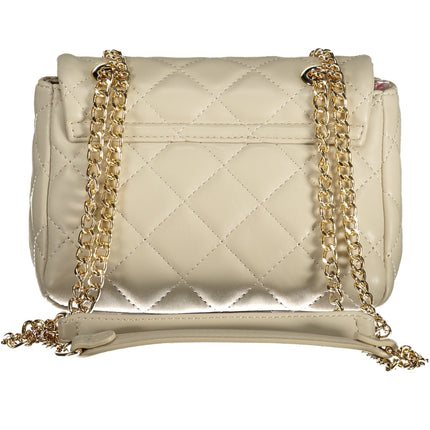 VALENTINO BAGS Damen Tasche Rosa – Ketten-Schultertasche mit Logo-Details