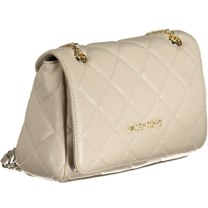 VALENTINO BAGS Graue Damentasche mit Ketten-Griffen – Elegante Handtasche für Damen