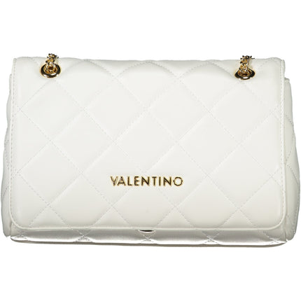 VALENTINO BAGS Graue Damentasche mit Ketten-Griffen – Elegante Handtasche für Damen