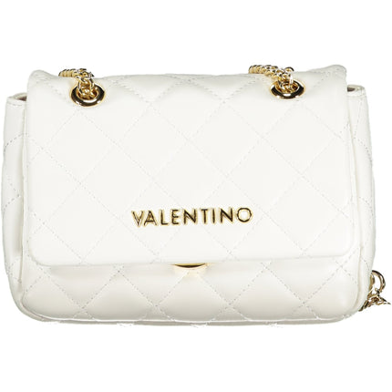 VALENTINO BAGS Damen Tasche Rosa – Ketten-Schultertasche mit Logo-Details