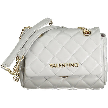 VALENTINO BAGS Damen Tasche Rosa – Ketten-Schultertasche mit Logo-Details
