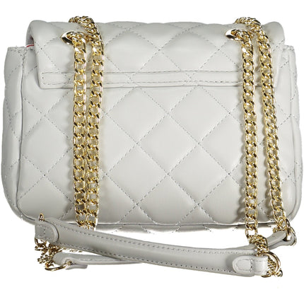 VALENTINO BAGS Damen Tasche Rosa – Ketten-Schultertasche mit Logo-Details
