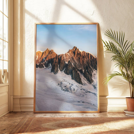 Vallée Blanche Wall Art - Stunning Glacier & Mountain Photography