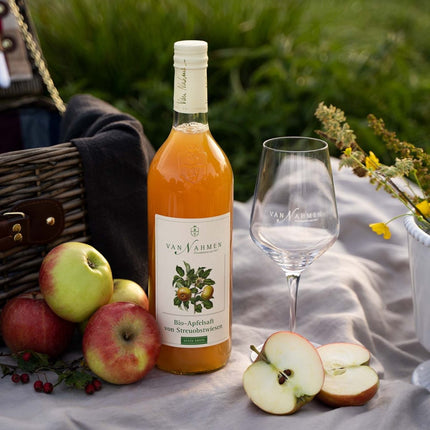 SEO. VAN NAHMEN Apfel Saft von Streuobstwiesen BIO 0,75l - Linkreich