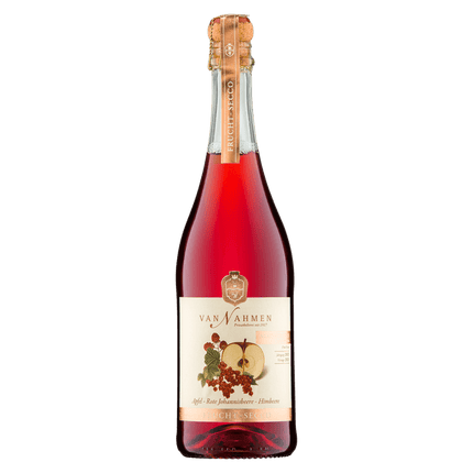 SEO. VAN NAHMEN Fruchtsecco Apfel - Rote Johannisbeere - Himbeere 0,75l - Linkreich