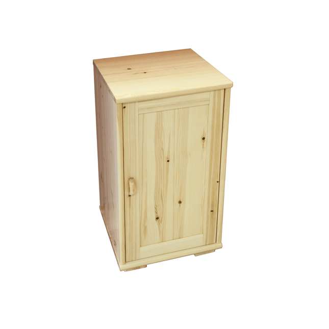 SEO. Vanessa Kommode Sideboard | Anrichte | 1 - Türig | 100% Bio Kiefer Massivholz - Natur Linkreich