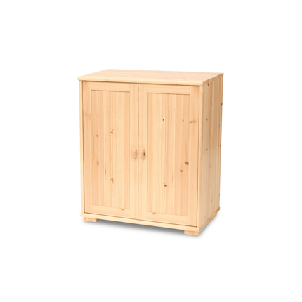 SEO. Vanessa Kommode Sideboard | Anrichte | 2 - Türig | 100% Bio Massivholz - Natur Linkreich