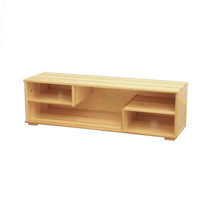 SEO. Vanessa TV - Schrank / TV - Lowboard | 100% Bio Kiefer Massivholz - Natur Linkreich
