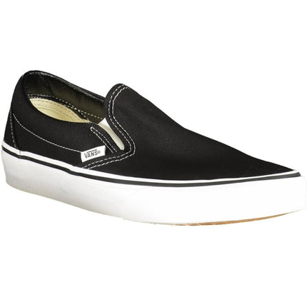 SEO. Vans Herren Sportschuhe Weiss – Klassische Slip-On Sneaker mit Elastik - Schwarz Linkreich