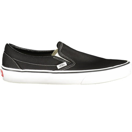 SEO. Vans Herren Sportschuhe Weiss – Klassische Slip-On Sneaker mit Elastik - Schwarz Linkreich