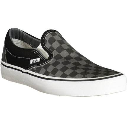 SEO. Vans Herren Sportschuhe Weiss – Klassische Slip-On Sneaker mit Elastik - Schwarz Linkreich
