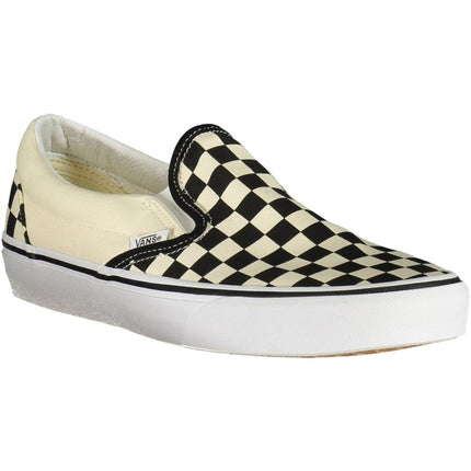 SEO. Vans Herren Sportschuhe Weiss – Klassische Slip-On Sneaker mit Elastik - Schwarz Linkreich