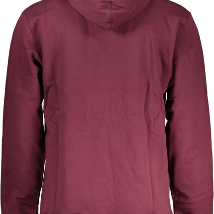 SEO. Vans Schwarzes Herren - Sweatshirt Mit Reissverschluss - Rot Linkreich