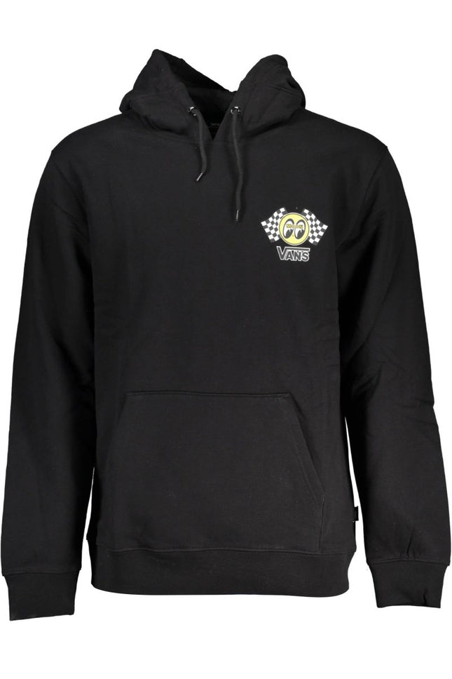 SEO. Vans Sweatshirt Herren Schwarz – Kapuzenpullover aus Baumwolle für Herbst/Winter - Schwarz Linkreich