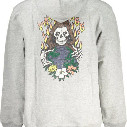 Vans Sweatshirt Herren mit Reißverschluss – Graues Kapuzen-Sweatshirt für Herbst/Winter