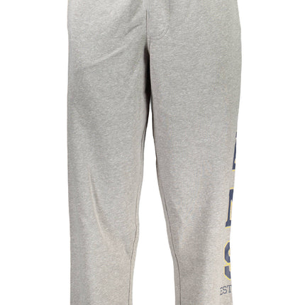 Vans Graue Herrenhose – Jogginghose für Herren mit Plüschmaterial und elastischem Bund