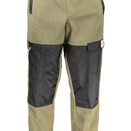 Vans Jogginghose Herren – Grüne Fleece-Hose mit Schnürbund & Taschen