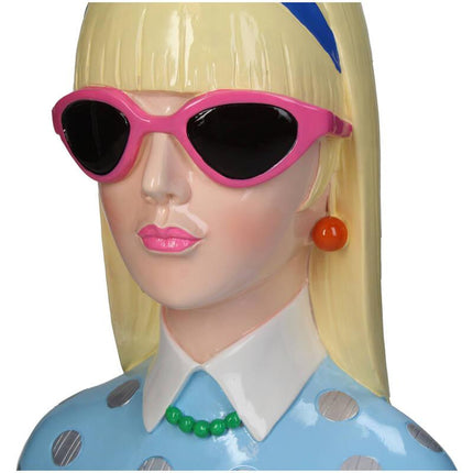 Vase Fashion Lady 'Lyana' 29 cm – Polyresin - Dekovase in Modedesign – Stilvolles Kunstobjekt & Blumenvase für modernes Interieur (Plant) kaufen bei Linkreich – Jetzt entdecken!