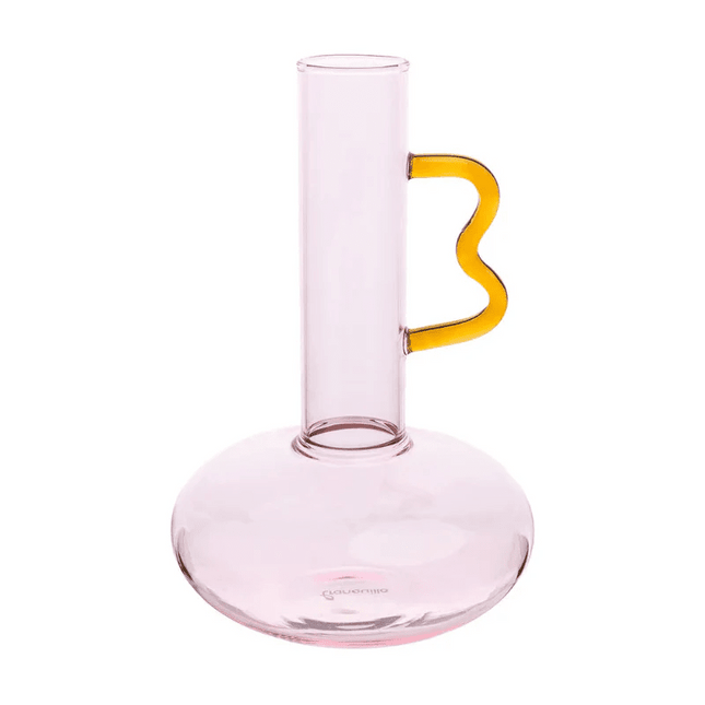 SEO. Vase RAINBOW aus Borosilikatglas – minimalistisch & langlebig | Tranquillo - Linkreich