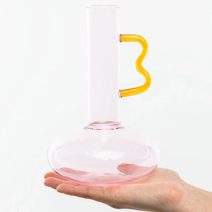 SEO. Vase RAINBOW aus Borosilikatglas – minimalistisch & langlebig | Tranquillo - Linkreich
