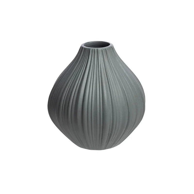 SEO. Vase VINTAGE grey aus Steinzeug – minimalistisch & matt | Tranquillo - Linkreich