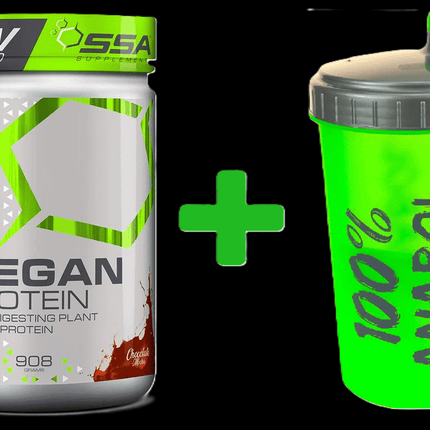 SEO. Vegan Protein - SSA Suplements - Vanille / Schoko - Vanille Linkreich