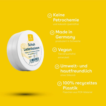 SEO. Veganes Schuh - Lederbalsam - 50g Linkreich
