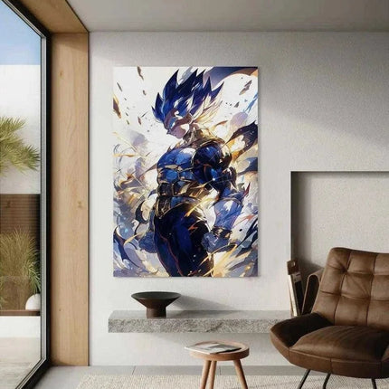 Vegeta Rage - Dragon Ball - Anime Leinwandbild (Canvas) kaufen bei Linkreich – Jetzt entdecken!