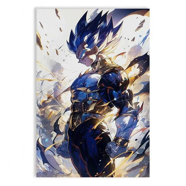 Vegeta Rage - Dragon Ball - Anime Leinwandbild (Canvas) kaufen bei Linkreich – Jetzt entdecken!