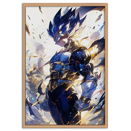 Vegeta Rage - Dragon Ball - Anime Leinwandbild (Canvas) kaufen bei Linkreich – Jetzt entdecken!