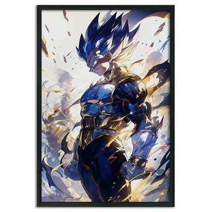 Vegeta Rage - Dragon Ball - Anime Leinwandbild (Canvas) kaufen bei Linkreich – Jetzt entdecken!