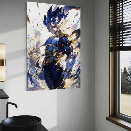 Vegeta Rage - Dragon Ball - Anime Leinwandbild (Canvas) kaufen bei Linkreich – Jetzt entdecken!