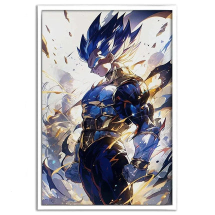 Vegeta Rage - Dragon Ball - Anime Leinwandbild (Canvas) kaufen bei Linkreich – Jetzt entdecken!