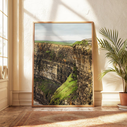 Cliffs of Moher Wall Art Set of 3 – Irish Coastal Triptych Photography