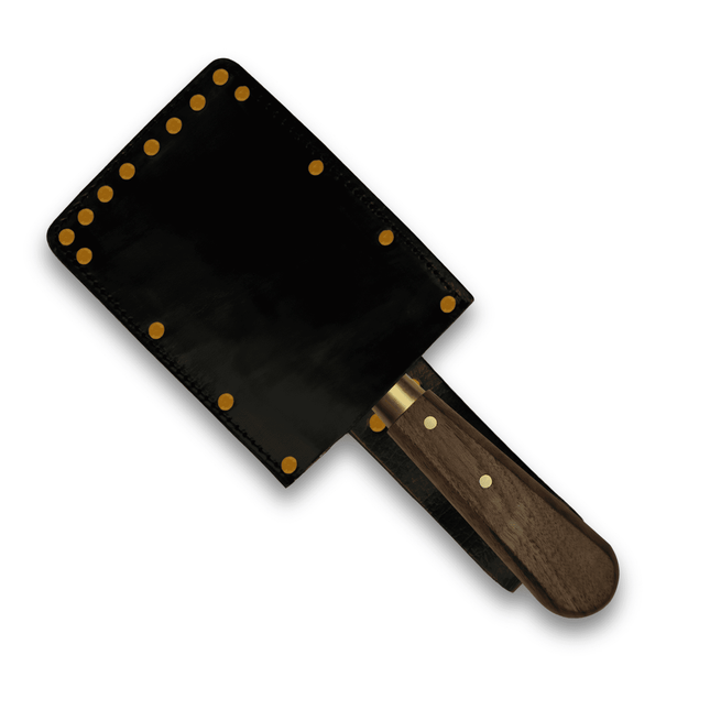 Viertelmondmesser / Sattlermesser Lederscheide () kaufen bei Linkreich – Jetzt entdecken!