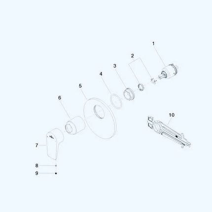 Villeroy & Boch "Subway" Einhandbatterie ohne Umstellung