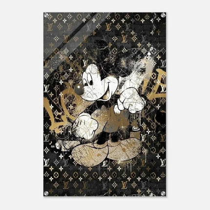 Vintage Mickey - Leinwandbild Luxuriös (Canvas) kaufen bei Linkreich – Jetzt entdecken!