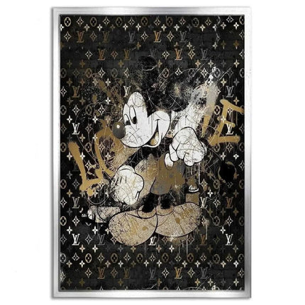 Vintage Mickey - Leinwandbild Luxuriös (Canvas) kaufen bei Linkreich – Jetzt entdecken!