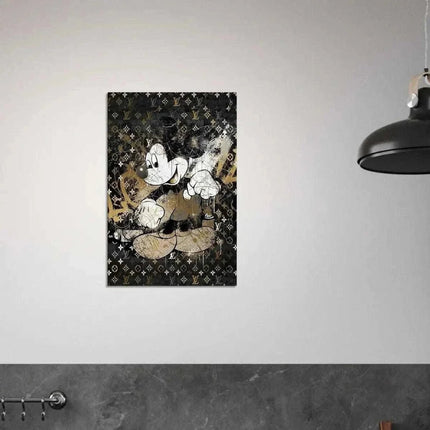 Vintage Mickey - Leinwandbild Luxuriös (Canvas) kaufen bei Linkreich – Jetzt entdecken!