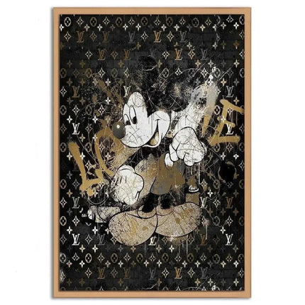 Vintage Mickey - Leinwandbild Luxuriös (Canvas) kaufen bei Linkreich – Jetzt entdecken!