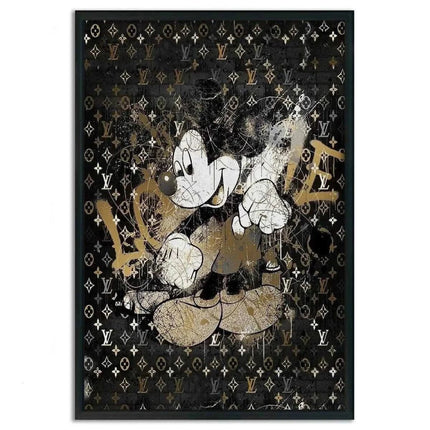 Vintage Mickey - Leinwandbild Luxuriös (Canvas) kaufen bei Linkreich – Jetzt entdecken!