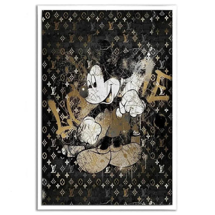 Vintage Mickey - Leinwandbild Luxuriös (Canvas) kaufen bei Linkreich – Jetzt entdecken!