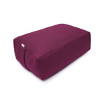 aubergine / Buchweizenschalen / 45 x 33 x 14 cm
