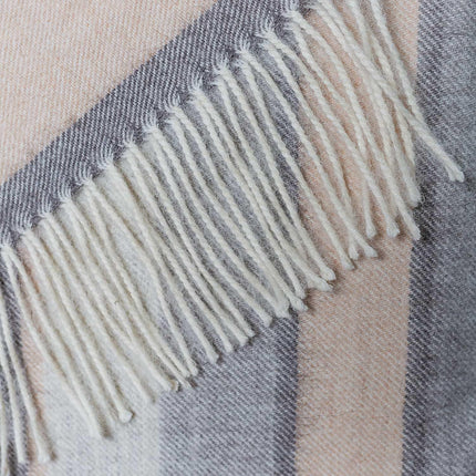 KUNA - Viscacha Decke – 100 % Baby‑Alpaka (Eco Line, ungefärbt)