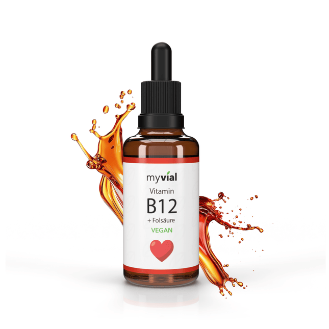 SEO. Vitamin B12 Tropfen + Folsäure - Einzeln Linkreich