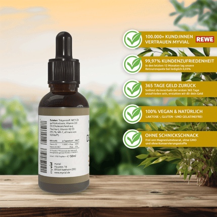 SEO. Vitamin D3 + K2 Tropfen - Einzeln Linkreich