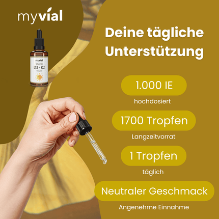 SEO. Vitamin D3 + K2 Tropfen - Einzeln Linkreich