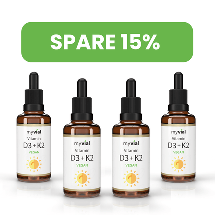 SEO. Vitamin D3 + K2 Tropfen - 4er Pack - 15% Rabatt Linkreich