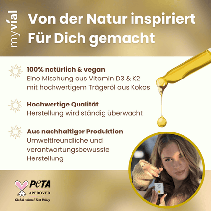 SEO. Vitamin D3 + K2 Tropfen - Einzeln Linkreich