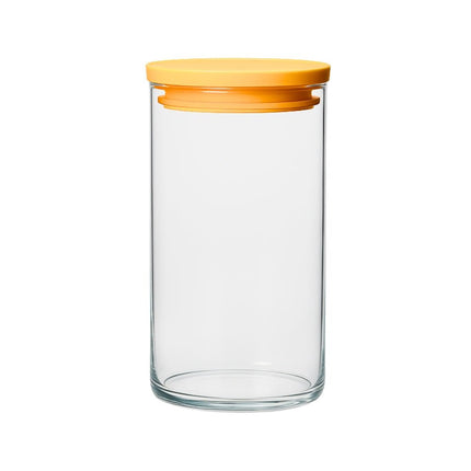 Vorratsdosenset 2 teilig aus Glas mit Gelben Deckel (Vorratsdosen) kaufen bei Linkreich – Jetzt entdecken!